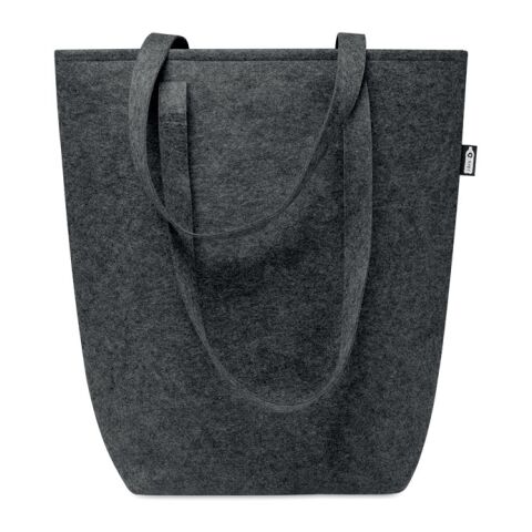 Shopping Tasche RPET-Filz dunkelgrau | ohne Werbeanbringung | Nicht verfügbar | Nicht verfügbar | Nicht verfügbar