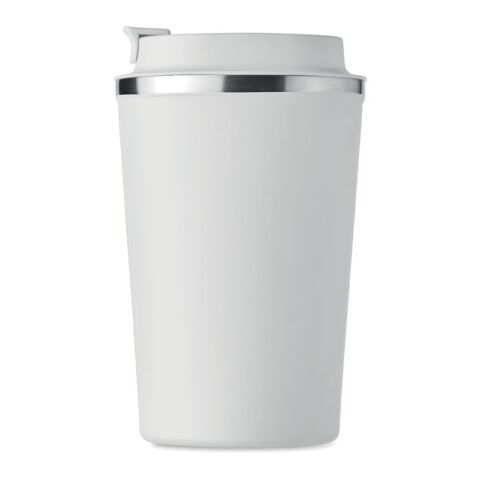 Doppelwandiger Becher 350ml weiß | ohne Werbeanbringung | Nicht verfügbar | Nicht verfügbar | Nicht verfügbar
