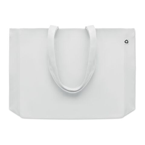 Recycelte Canvas-Tasche weiß | ohne Werbeanbringung | Nicht verfügbar | Nicht verfügbar | Nicht verfügbar