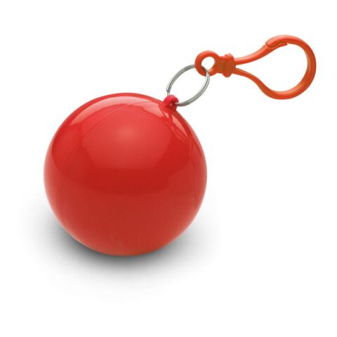 Regenponcho in Kugel rot | ohne Werbeanbringung | Nicht verfügbar | Nicht verfügbar