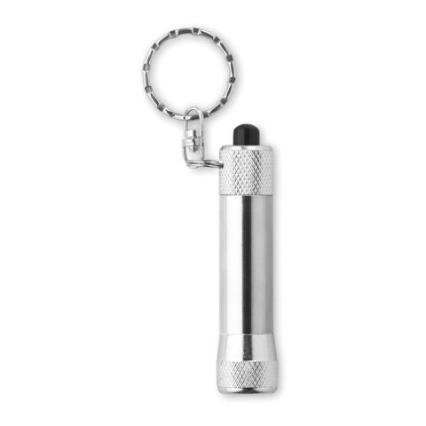 Schlüsselring Mini-Leuchte silber | ohne Werbeanbringung | Nicht verfügbar | Nicht verfügbar