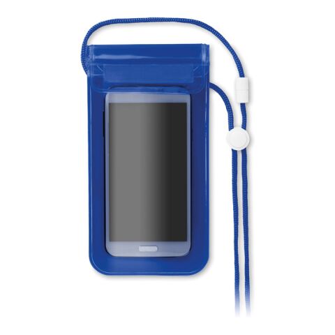 Wasserfeste Smartphone Hülle transparent blau | ohne Werbeanbringung | Nicht verfügbar | Nicht verfügbar
