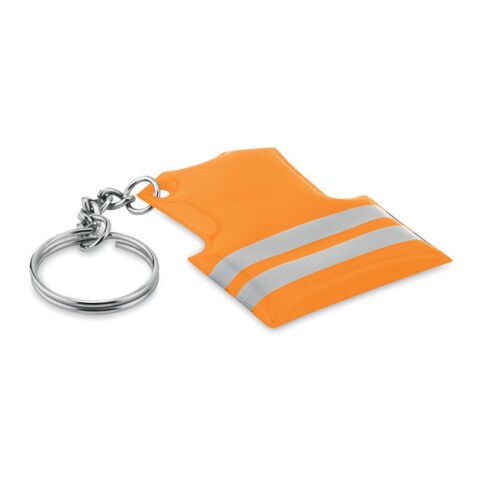 Schlüsselring Sicherheitsweste neonorange | ohne Werbeanbringung | Nicht verfügbar | Nicht verfügbar