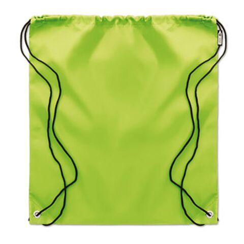 Beutel mit Kordelzug 190T RPET limette | ohne Werbeanbringung | Nicht verfügbar | Nicht verfügbar | Nicht verfügbar