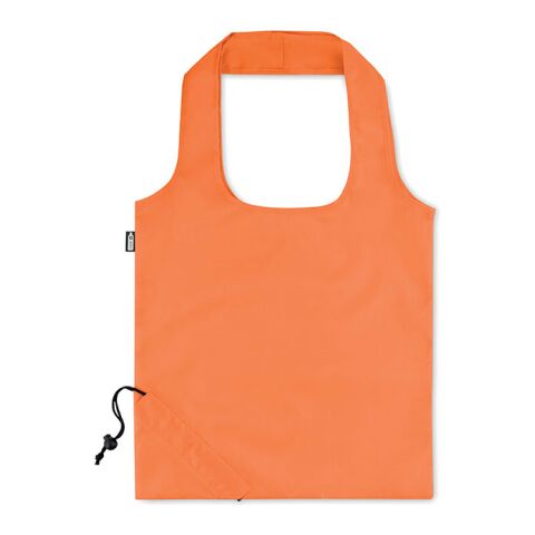 Faltbare Einkaufstasche RPET orange | ohne Werbeanbringung | Nicht verfügbar | Nicht verfügbar | Nicht verfügbar
