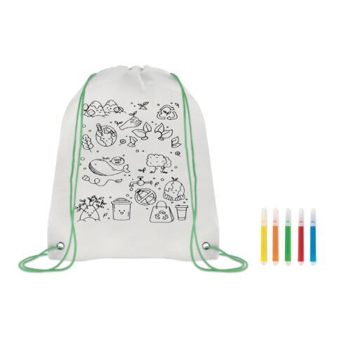 Gestaltbarer Kordelzugbeutel limette | ohne Werbeanbringung | Nicht verfügbar | Nicht verfügbar | Nicht verfügbar