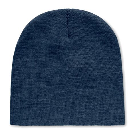 Beanie RPET Polyester blau | ohne Werbeanbringung | Nicht verfügbar | Nicht verfügbar | Nicht verfügbar