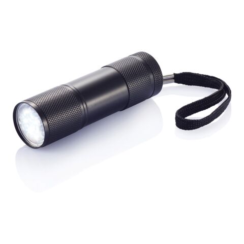 Quattro Aluminiumtaschenlampe schwarz | ohne Werbeanbringung | Nicht verfügbar | Nicht verfügbar | Nicht verfügbar
