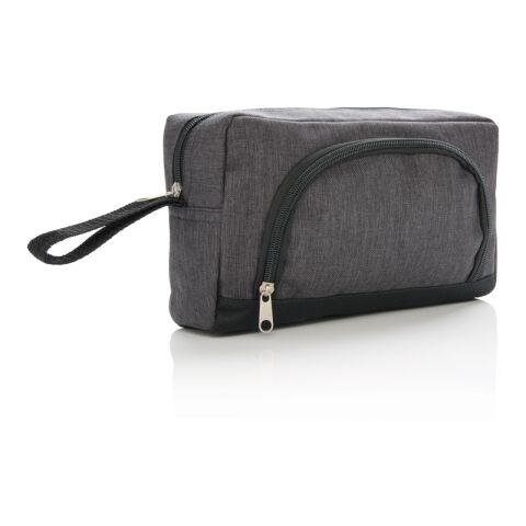 Basic Two Tone Kosmetiktasche anthrazit-schwarz | ohne Werbeanbringung | Nicht verfügbar | Nicht verfügbar | Nicht verfügbar