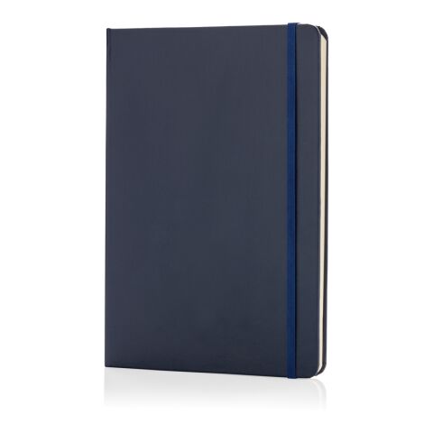 Basic Hardcover Notizbuch A5 navy blau | ohne Werbeanbringung | Nicht verfügbar | Nicht verfügbar