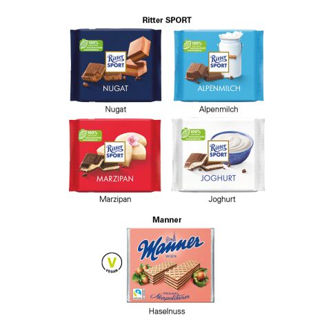 Präsentbox Premium 4c Euroskala | Manner Waffel