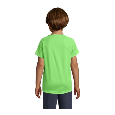 SPORTY KINDERT-SHIRT 140g neon grün | XL | ohne Werbeanbringung | Nicht verfügbar | Nicht verfügbar | Nicht verfügbar