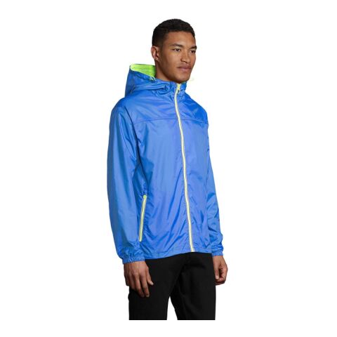 SKATE LINED WINDBREAKER Royal/Neon Yellow | S | ohne Werbeanbringung | Nicht verfügbar | Nicht verfügbar