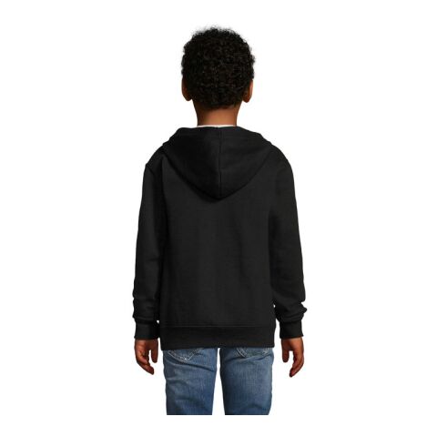 STONE KINDER HOODIE  260g schwarz | XXL | 1-farbiger Siebdruck | Vorderseite Brust | 70 mm x 70 mm | Nicht verfügbar