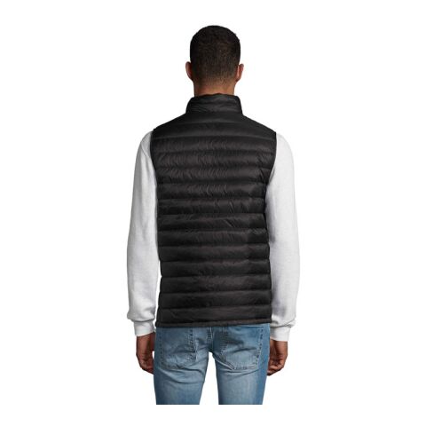 WILSON BW HERREN 380T schwarz | S | Stickerei | Vorderseite Brust | 100 mm x 40 mm | 40
