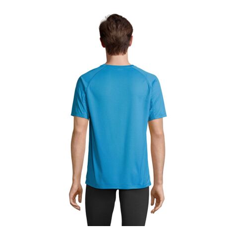 VORTEX RAGLAN T-SHIRT aqua | S | ohne Werbeanbringung | Nicht verfügbar | Nicht verfügbar | Nicht verfügbar