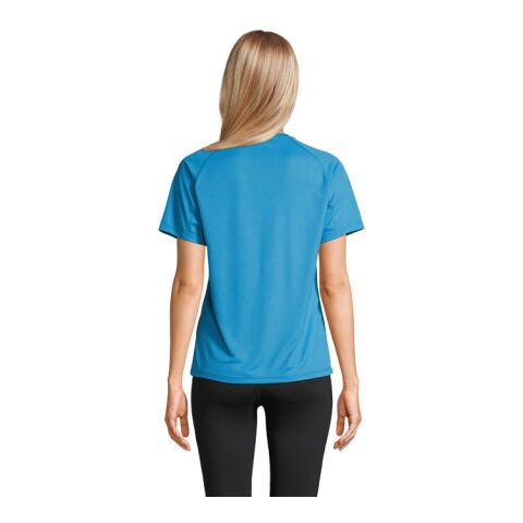 VORTEX WOMEN RAGLAN T-SHIRT aqua | XS | ohne Werbeanbringung | Nicht verfügbar | Nicht verfügbar | Nicht verfügbar