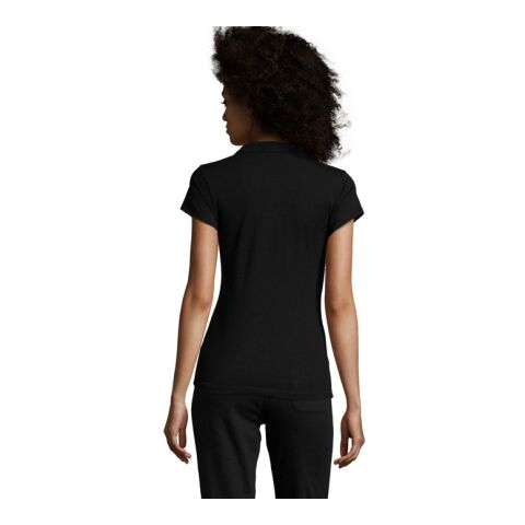 Prescott Damen-Poloshirt 170 tiefschwarz | XL