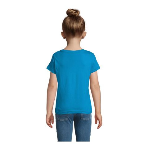 Cherry Mädchen-T-Shirt 150 aqua | 3XL