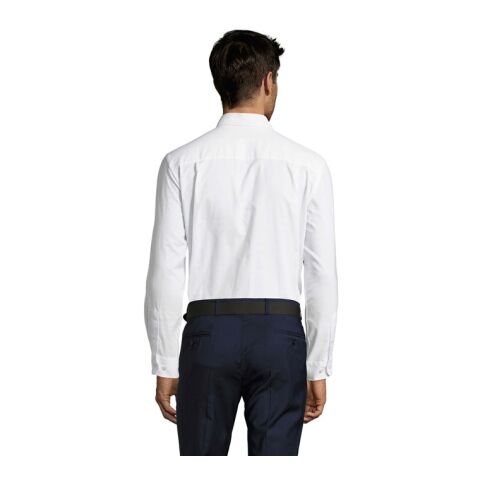 Boston Herren-Oxfordhemd weiß | L