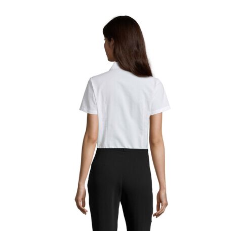 Elite Damen-Oxfordhemd weiß | 3XL