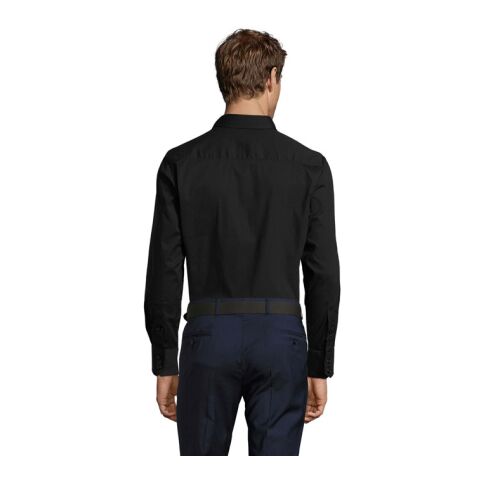 BRIGHTON STRETCH MEN SHIRT schwarz | 3XL | ohne Werbeanbringung | Nicht verfügbar | Nicht verfügbar | Nicht verfügbar