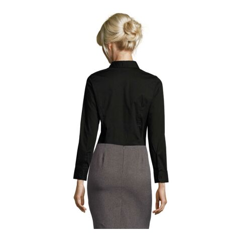 EDEN STRETCH WOMEN SHIRT schwarz | XXL | ohne Werbeanbringung | Nicht verfügbar | Nicht verfügbar | Nicht verfügbar