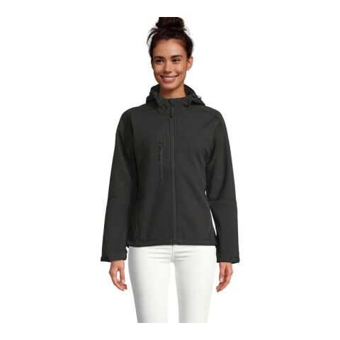 REPLAY Damen Jacke 340g schwarz | XXL | Stickerei | Rechter Arm | 80 mm x 80 mm | 80