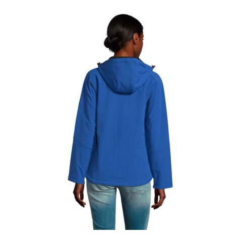 REPLAY DAMEN HOOD SOFTSHELL königsblau | M | ohne Werbeanbringung | Nicht verfügbar | Nicht verfügbar | Nicht verfügbar