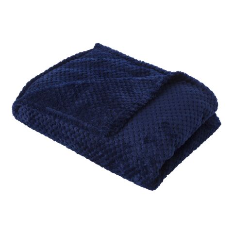 Fleece (230 gr/m²) Decke Nikolai Blau | ohne Werbeanbringung | Nicht verfügbar | Nicht verfügbar