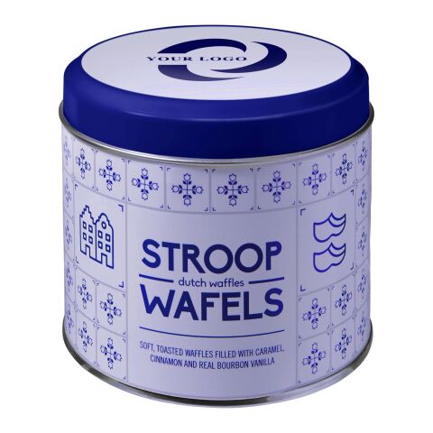 Metalldose für Stroopwafel &#039;Amsterdam&#039; bunt | ohne Werbeanbringung | Nicht verfügbar | Nicht verfügbar