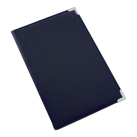 Konferenzmappe Oxford aus PU mit Metallecken A4 Blau | ohne Werbeanbringung | Nicht verfügbar | Nicht verfügbar