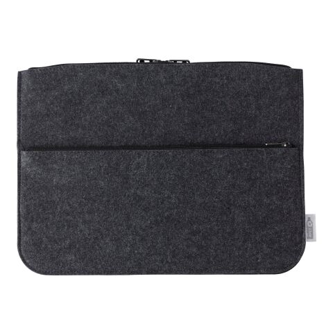 RPET Laptop-Tasche Emilia aus Filz dunkelgrau | ohne Werbeanbringung | Nicht verfügbar | Nicht verfügbar