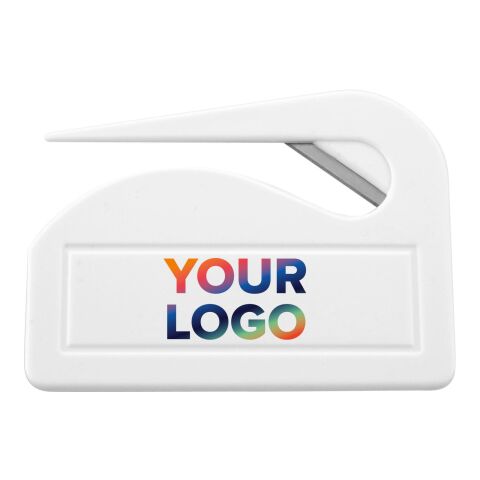 Brieföffner 'Pocket' aus Kunststoff Weiß | ohne Werbeanbringung | Nicht verfügbar | Nicht verfügbar