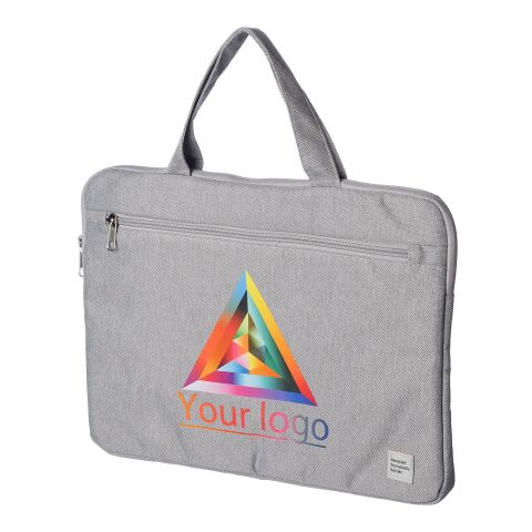 RPET-Laptop-Tasche Grau | ohne Werbeanbringung | Nicht verfügbar | Nicht verfügbar