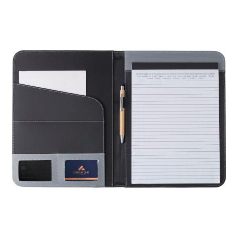 Dokumentenmappe &#039;Diplomat&#039; aus Polyester/Kunstleder Grau | ohne Werbeanbringung | Nicht verfügbar | Nicht verfügbar