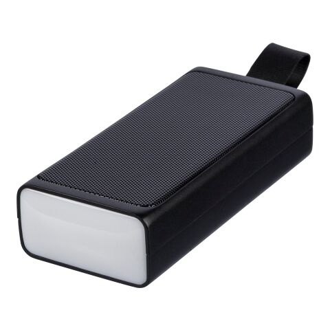 Recycelter tragbarer Lautsprecher aus ABS Malina Schwarz | ohne Werbeanbringung