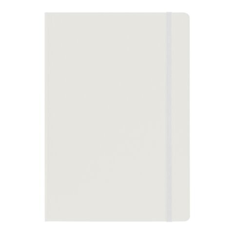Notizbuch aus Karton (ca. DIN A5 Format) Chanelle Weiß | ohne Werbeanbringung | Nicht verfügbar | Nicht verfügbar