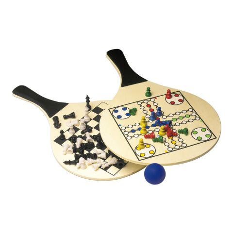 Strandspiel aus Holz Colby Schwarz | ohne Werbeanbringung | Nicht verfügbar | Nicht verfügbar