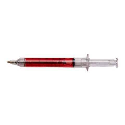 Kugelschreiber 'Schwester Inge' in Spritzenform Rot