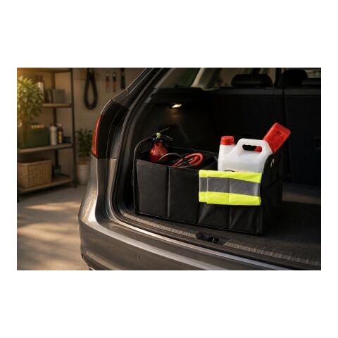 Car-Organizer 'Big Daddy' aus Polyester Schwarz