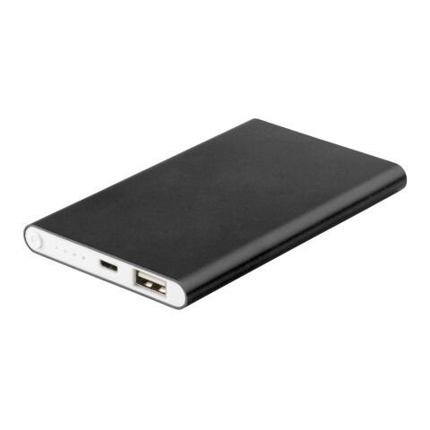 Powerbank 'Blogger' aus Kunststoff Silber