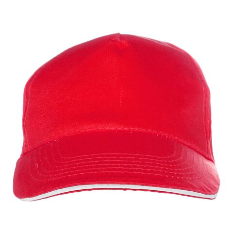 Baseball-Cap 'Dallas' aus Baumwolle Rot