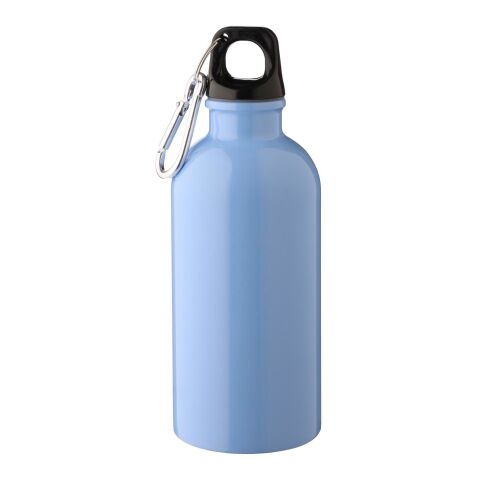 Einwandige Flasche aus recyceltem Edelstahl (400 ml) Sable Silber