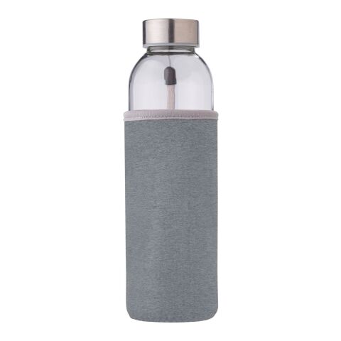 Glasflasche "Neo" (500ml) mit Neoprenhülle Kobaltblau