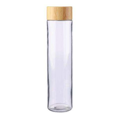 Glas Trinkflasche 500 ml Klarheit Braun