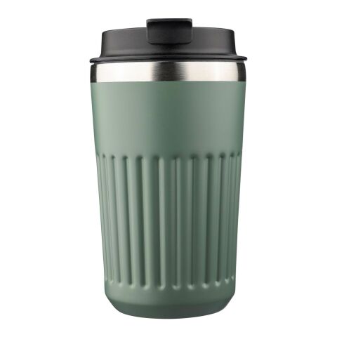 Reisebecher aus recyceltem Edelstahl (400 ml) Chiara Schwarz