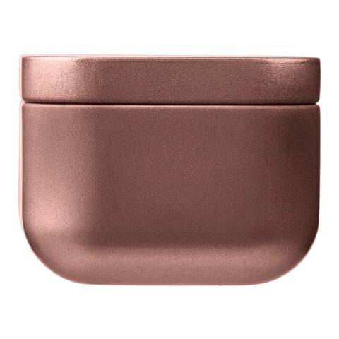 Metall Kerze Laurie rosa/gold