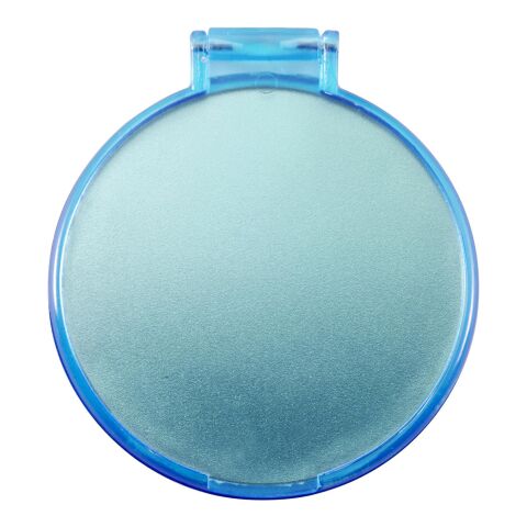 Kosmetikspiegel &#039;Pocket&#039; aus Kunststoff Hellblau | ohne Werbeanbringung | Nicht verfügbar | Nicht verfügbar