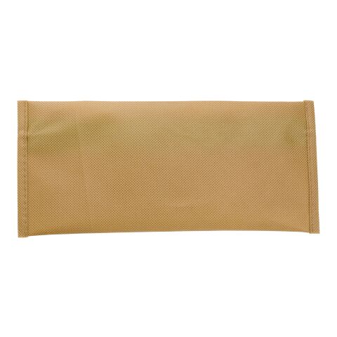 Stifte-Etui &#039;Julia&#039; aus Non-Woven beige | ohne Werbeanbringung | Nicht verfügbar | Nicht verfügbar